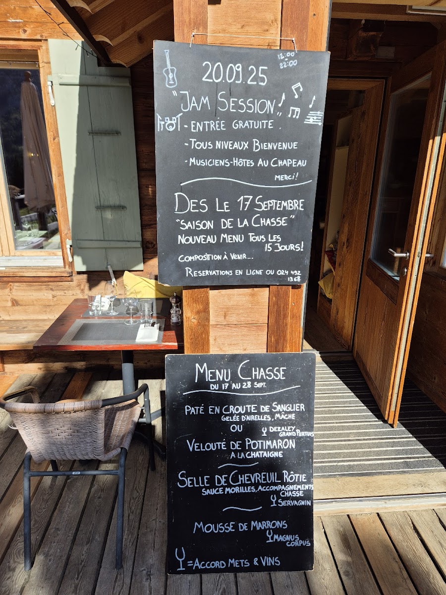 Menu Auberge Restaurant Du Lac Retaud-1